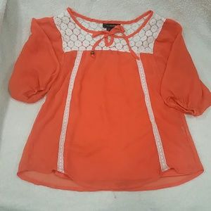 MyMichelle Orange Top